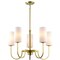 Maxim Lighting Town & Country 5-Light Chandelier 32005SWSBR - alternate 1